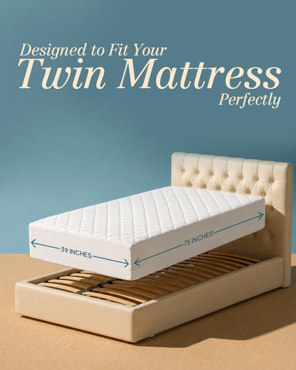 Quilted Fitted Mattress Pad Protector