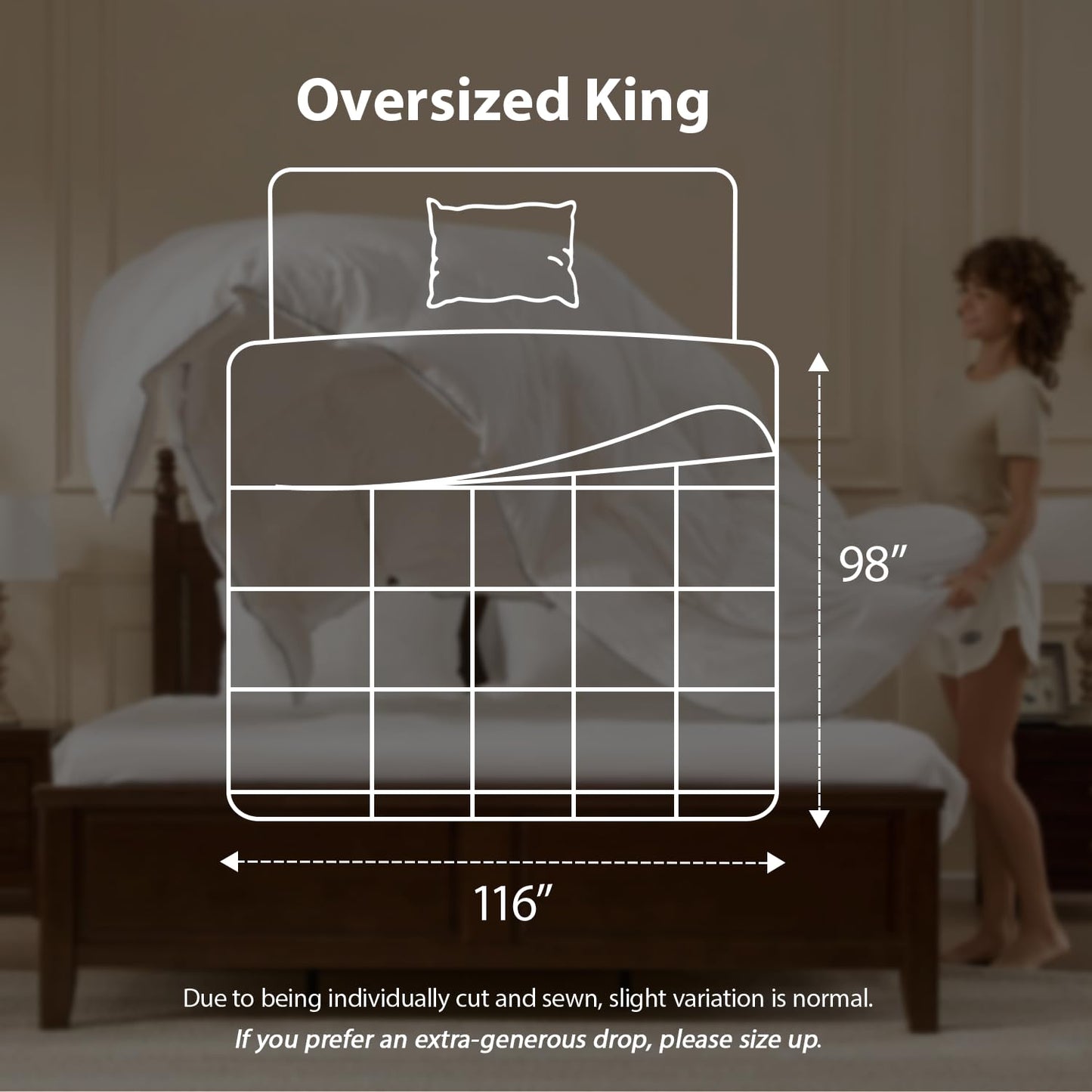 All Season Goose Down Comforter Insert