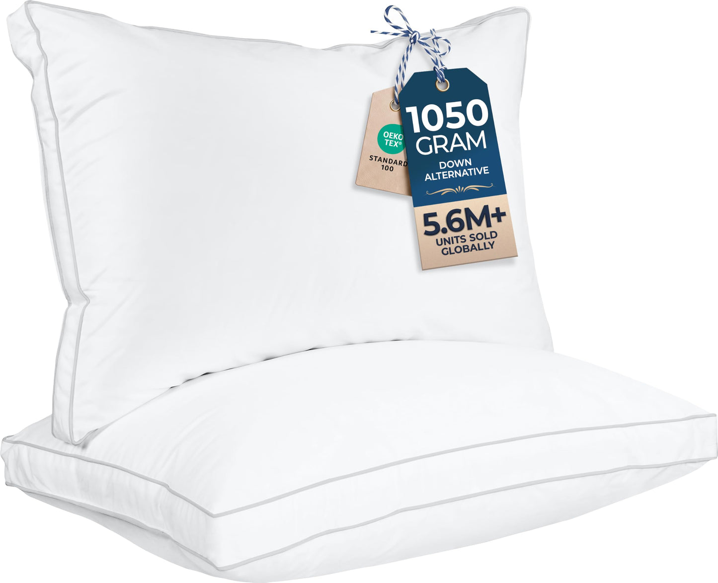 Cooling Hotel Quality Bed Pillow Set