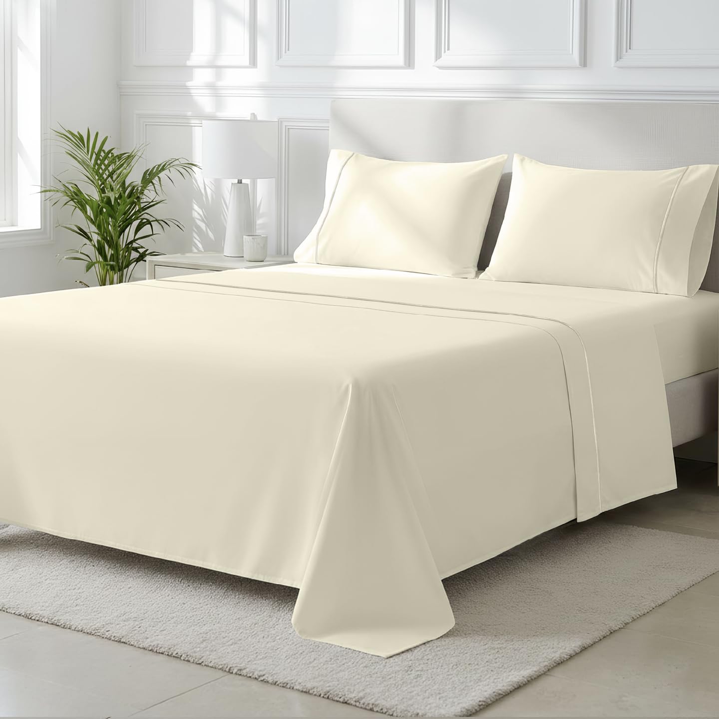 Cooling Egyptian Cotton Sheet Set