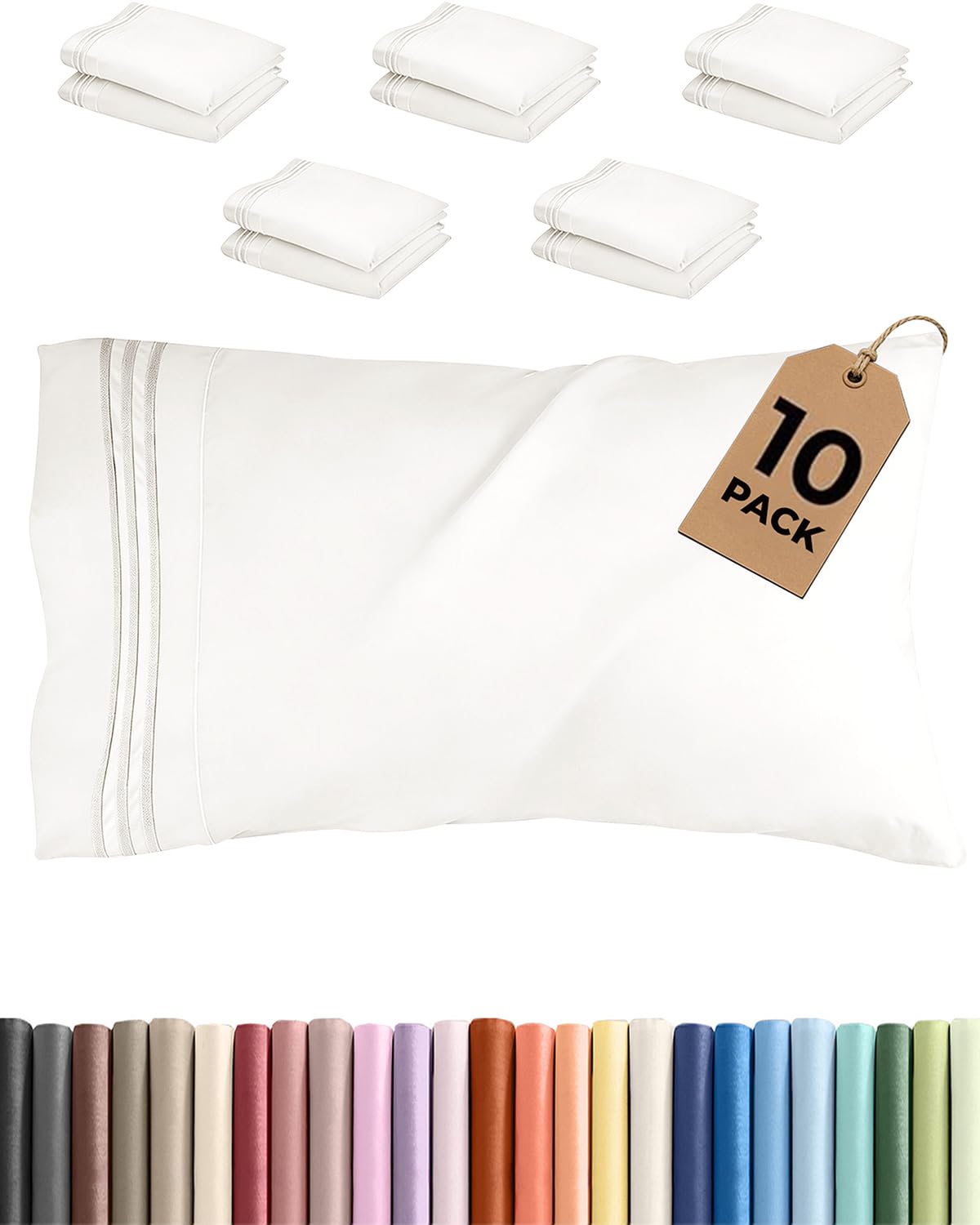 Ultra Soft Hotel Quality Pillowcases