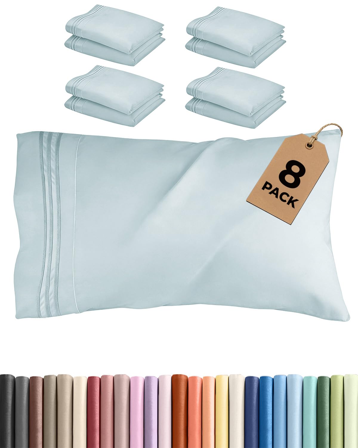 Ultra Soft Hotel Quality Pillowcases