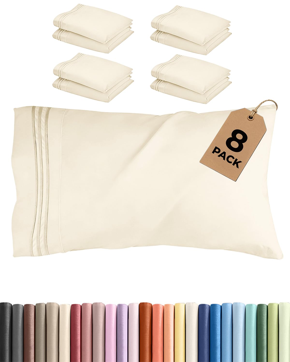 Ultra Soft Hotel Quality Pillowcases