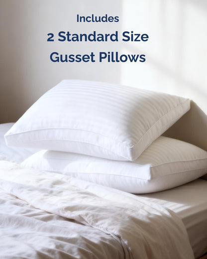 Hotel Style Down Alternative Pillow Set