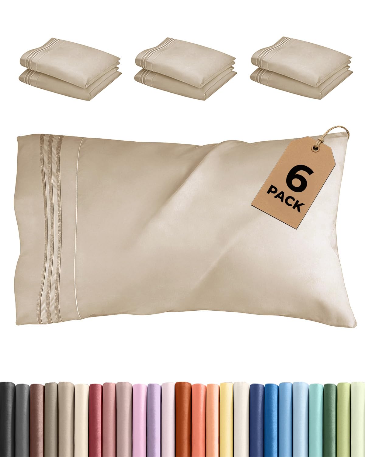 Ultra Soft Hotel Quality Pillowcases