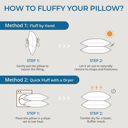 Firm Down Alternative Pillow Set