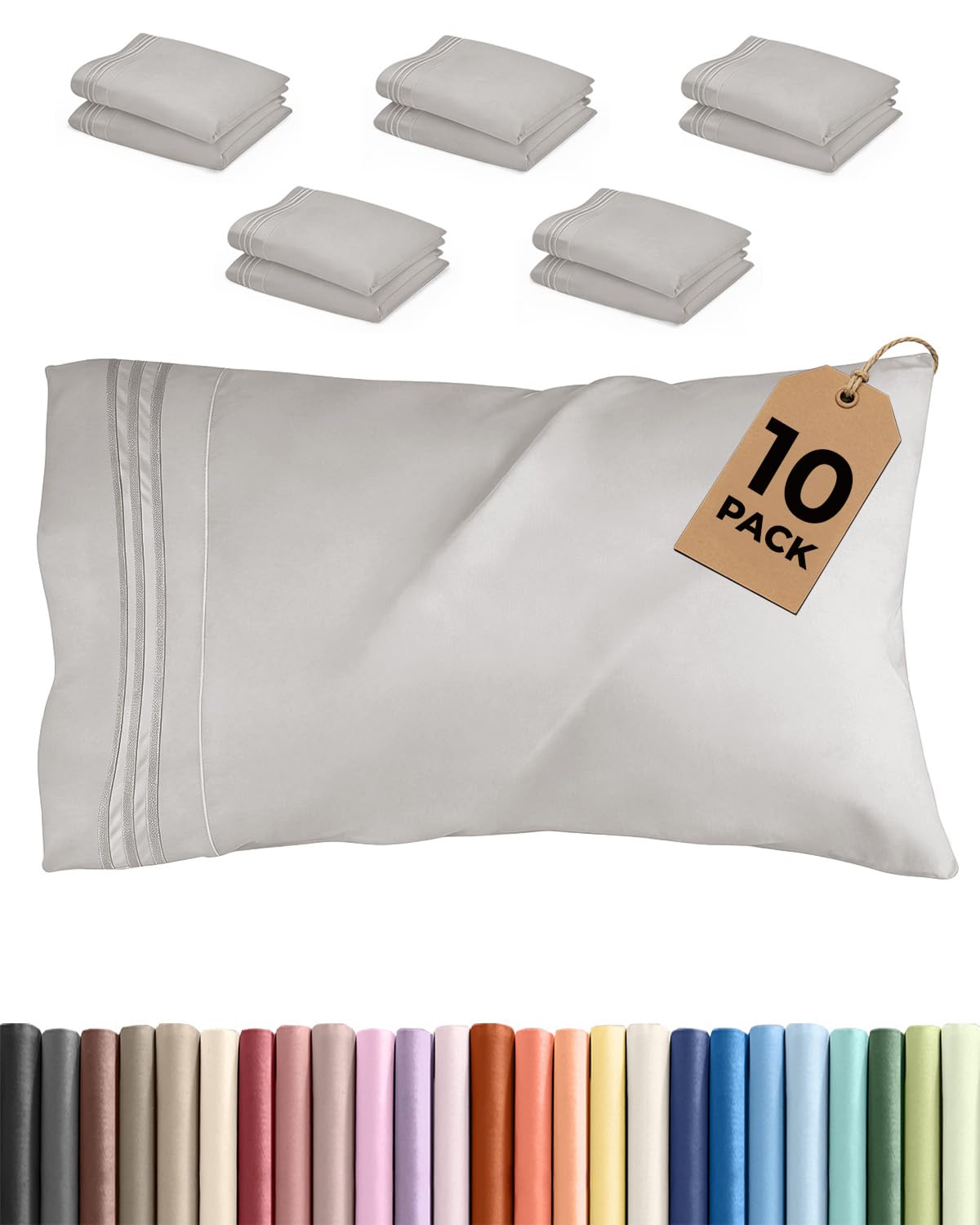 Ultra Soft Hotel Quality Pillowcases