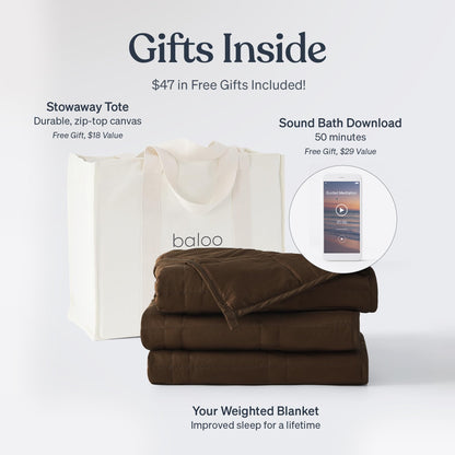 Cooling Cotton Weighted Blanket for Adults