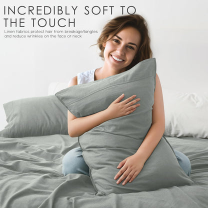 OnlySet 4Pcs Pure Linen Sheets