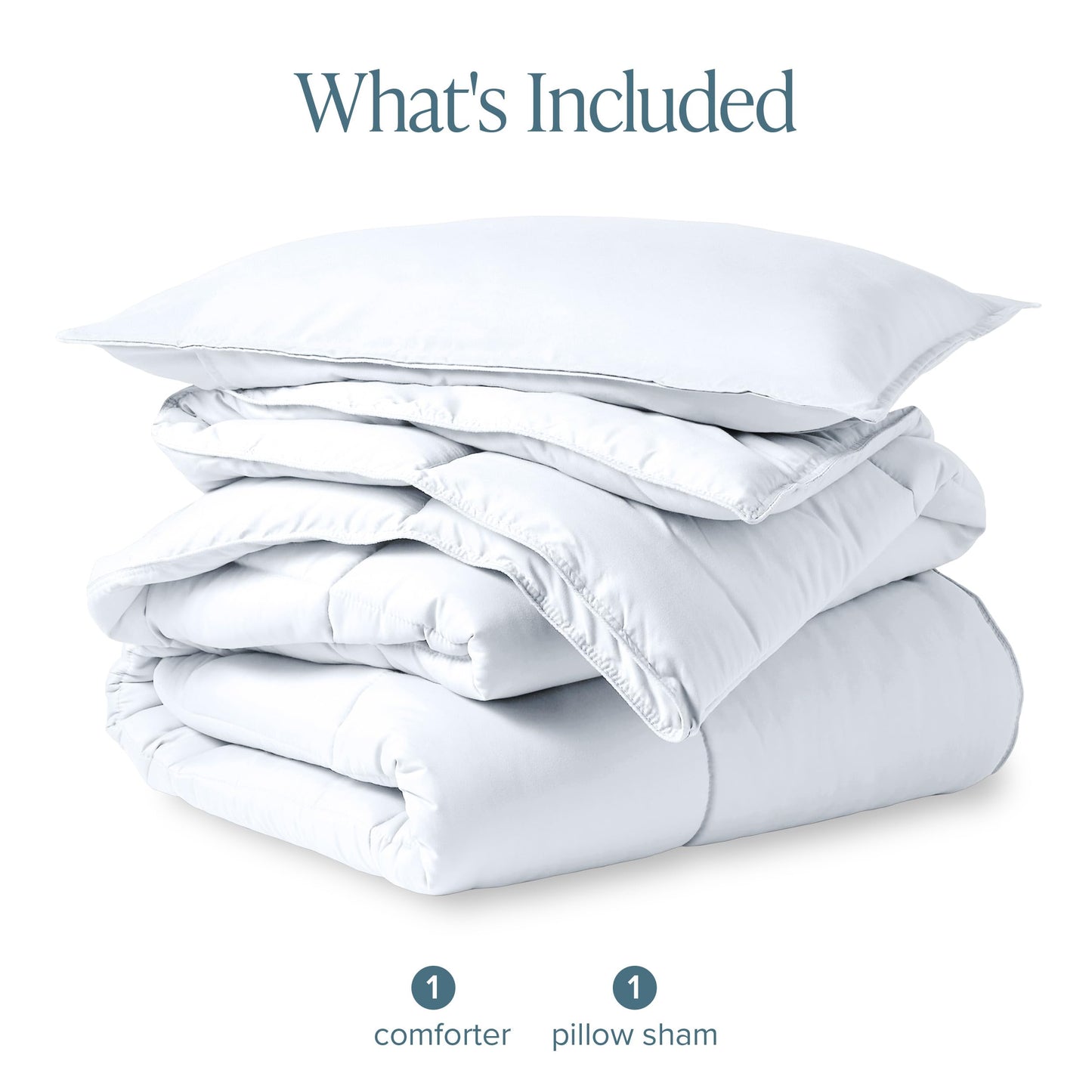 Bare Home Hypoallergenic Down Alternative Comforter Set