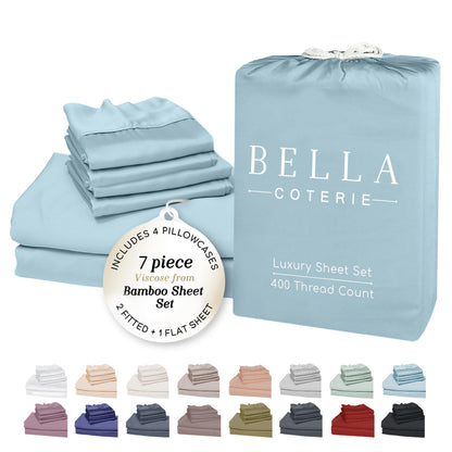 Bella Coterie Luxury Bamboo Viscose Sheet Set