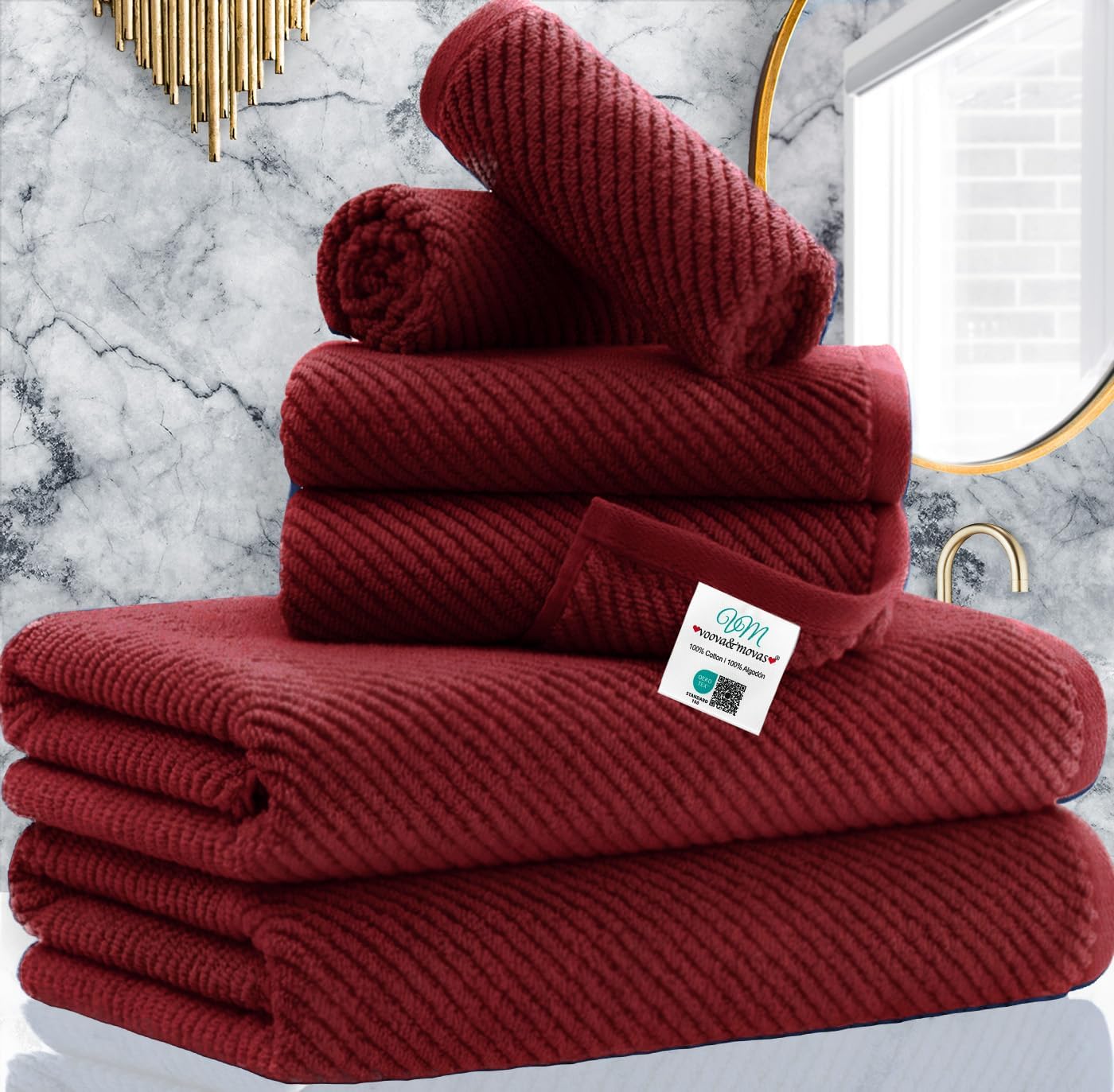 100% Cotton Soft Quick Dry Towel Gift Set