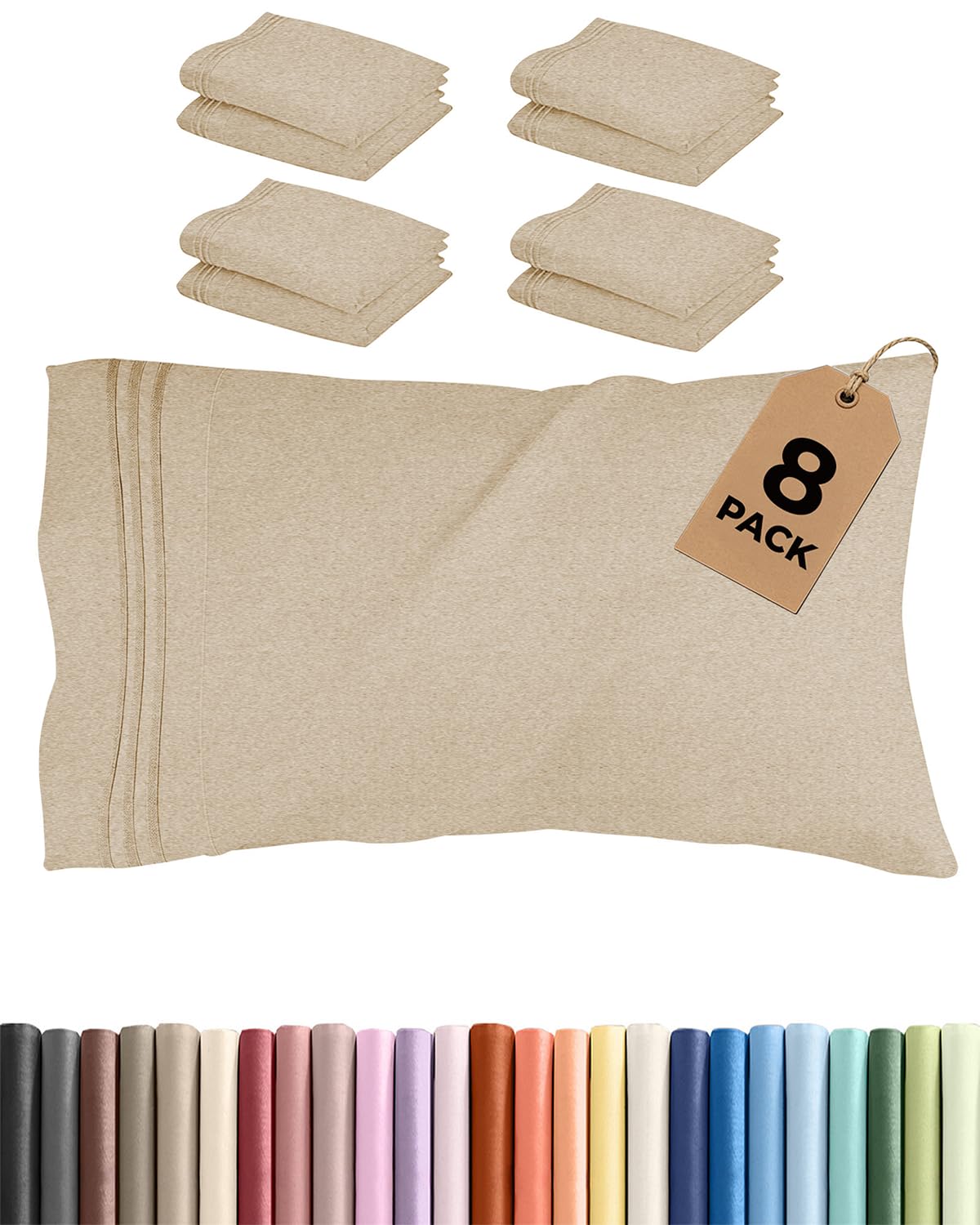 Ultra Soft Hotel Quality Pillowcases