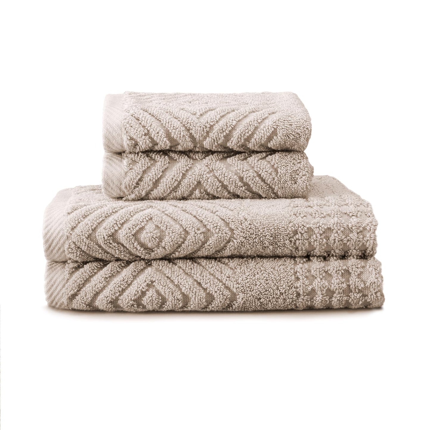 Texere 100% Organic Cotton Jacquard Towel Sets