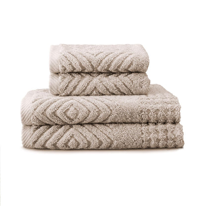 Texere 100% Organic Cotton Jacquard Towel Sets