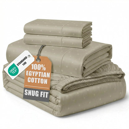 Egyptian Cotton Luxury Sheet Set