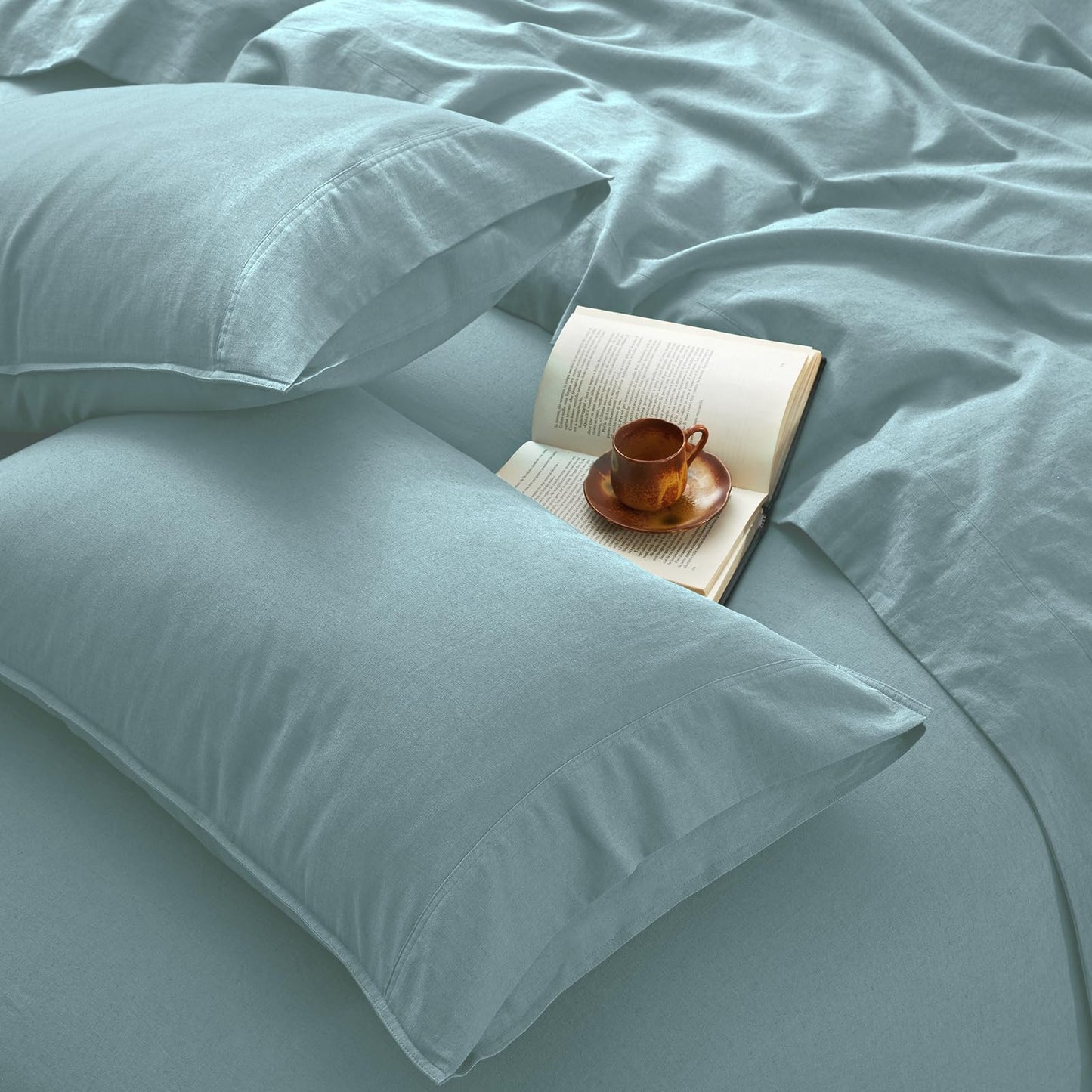 OnlySet 4Pcs Pure Linen Sheets