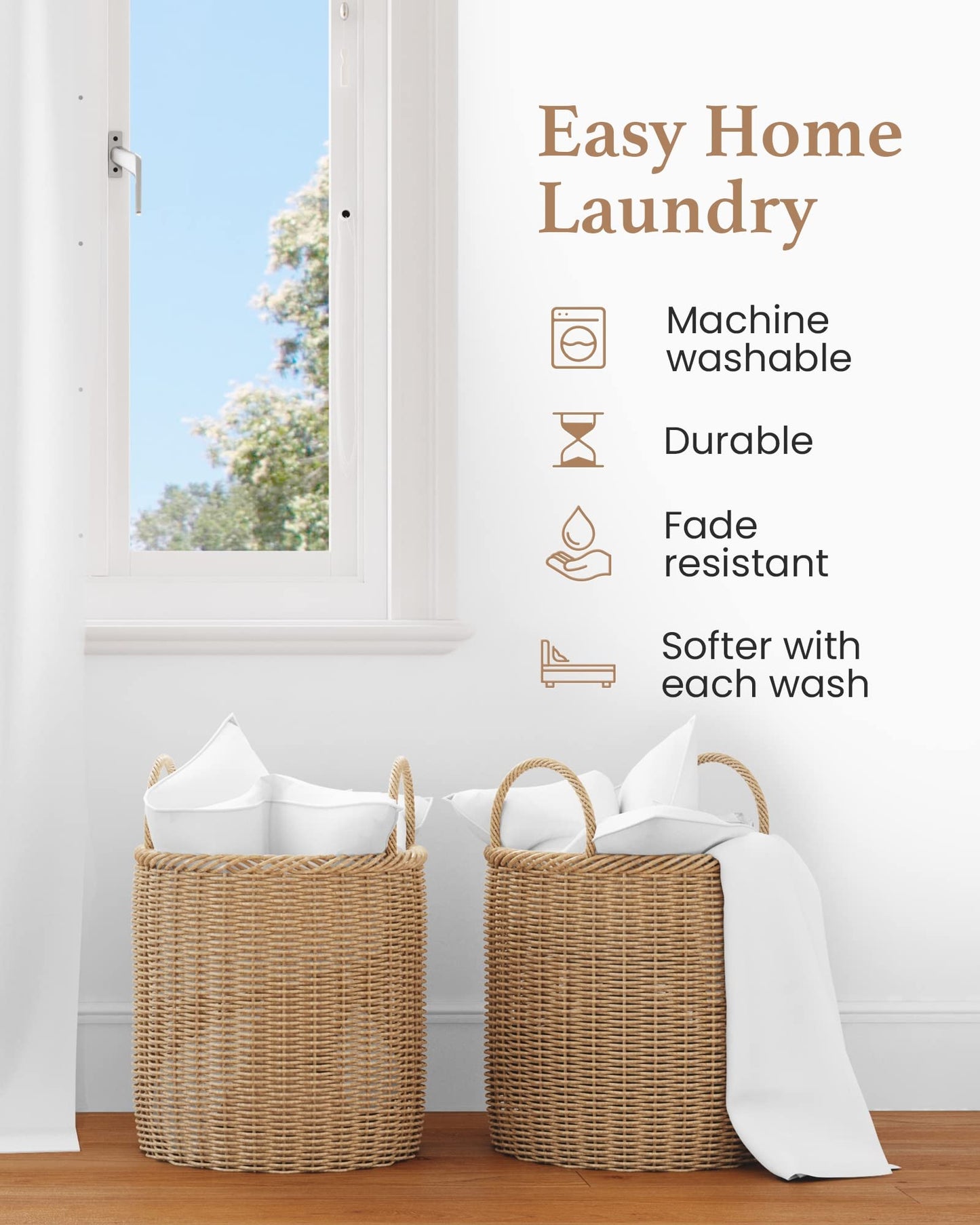 Egyptian Cotton Sateen Pillowcase Set