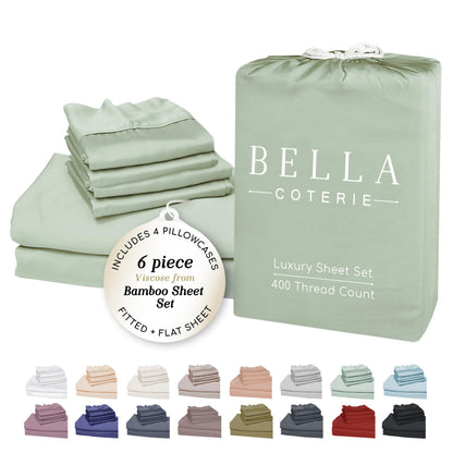 Bella Coterie Luxury Bamboo Viscose Sheet Set