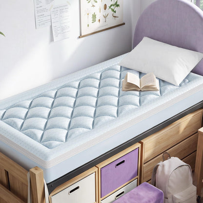 Bamboo Viscose Soft Pillow Top Mattress Topper