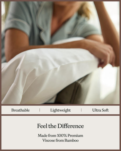 Bamboo Viscose Pillowcase Set