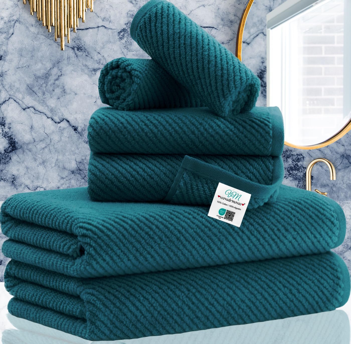 100% Cotton Soft Quick Dry Towel Gift Set