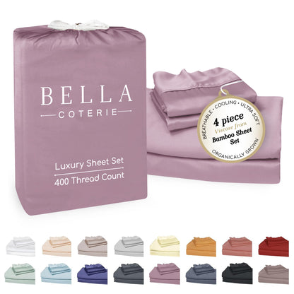 Bella Coterie Luxury Bamboo Viscose Sheet Set