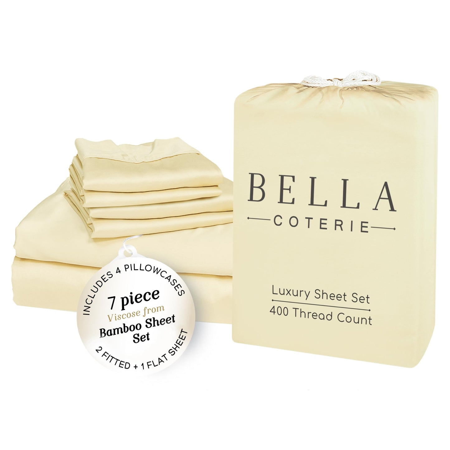 Bella Coterie Luxury Bamboo Viscose Sheet Set