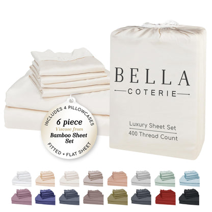 Bella Coterie Luxury Bamboo Viscose Sheet Set