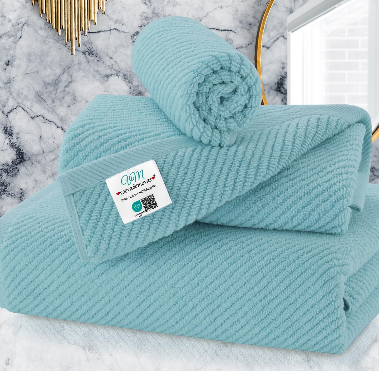 100% Cotton Soft Quick Dry Towel Gift Set
