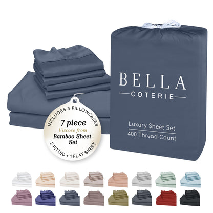 Bella Coterie Luxury Bamboo Viscose Sheet Set
