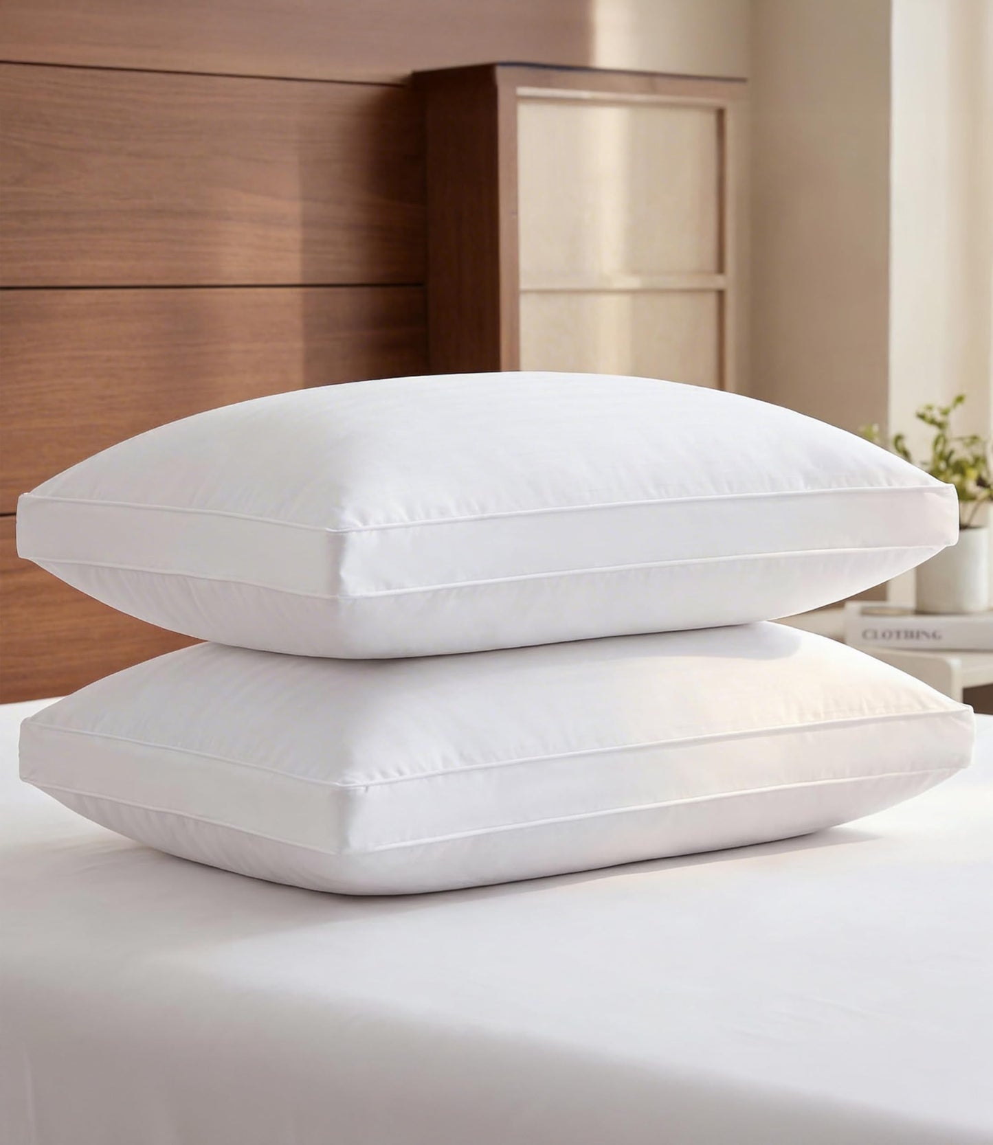 Hotel Style Down Alternative Pillow Set