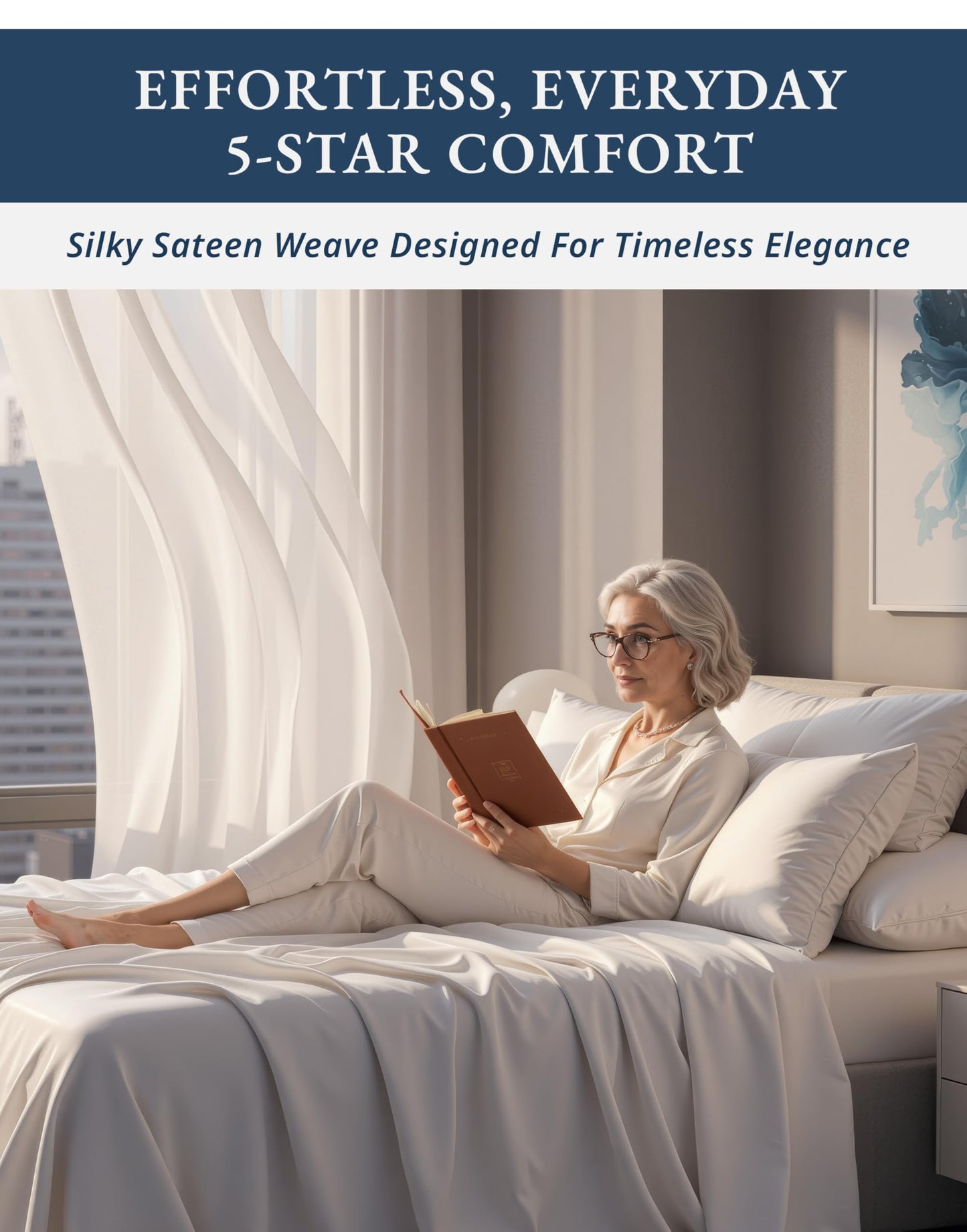 Egyptian Cotton Luxury Sheet Set