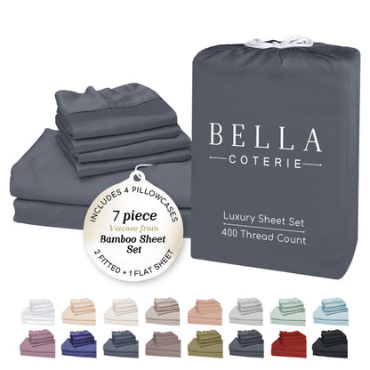 Bella Coterie Luxury Bamboo Viscose Sheet Set