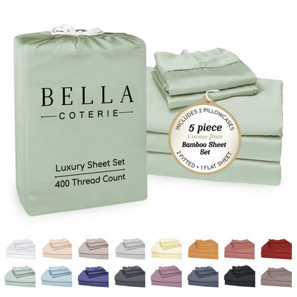 Bella Coterie Luxury Bamboo Viscose Sheet Set