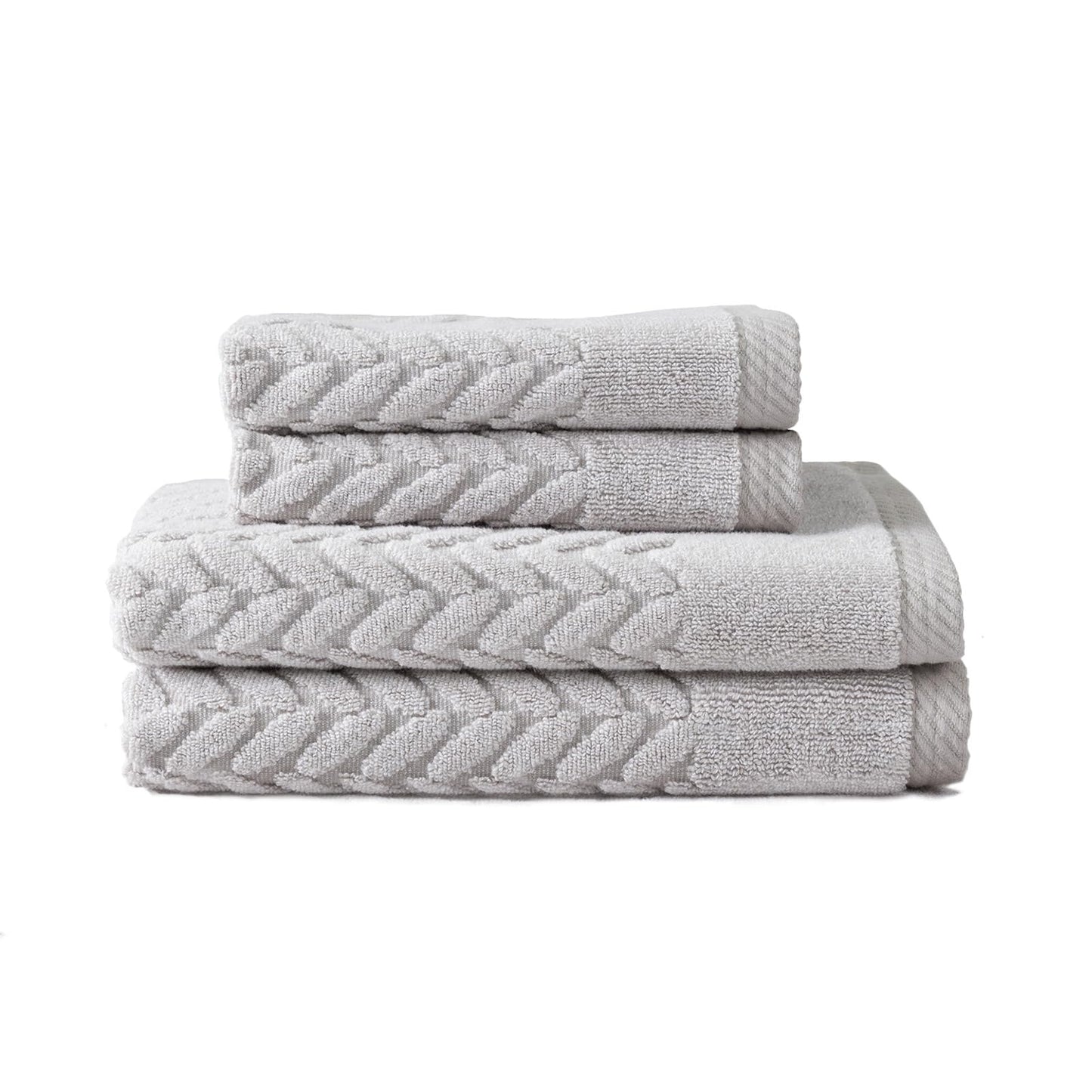 Texere 100% Organic Cotton Jacquard Towel Sets