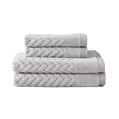 Texere 100% Organic Cotton Jacquard Towel Sets