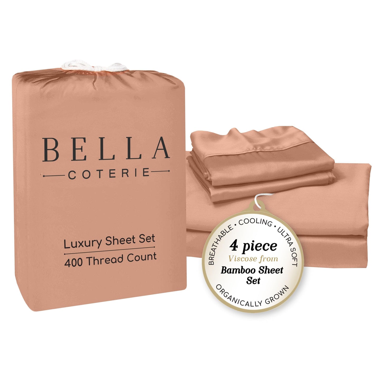 Bella Coterie Luxury Bamboo Viscose Sheet Set