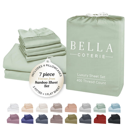Bella Coterie Luxury Bamboo Viscose Sheet Set