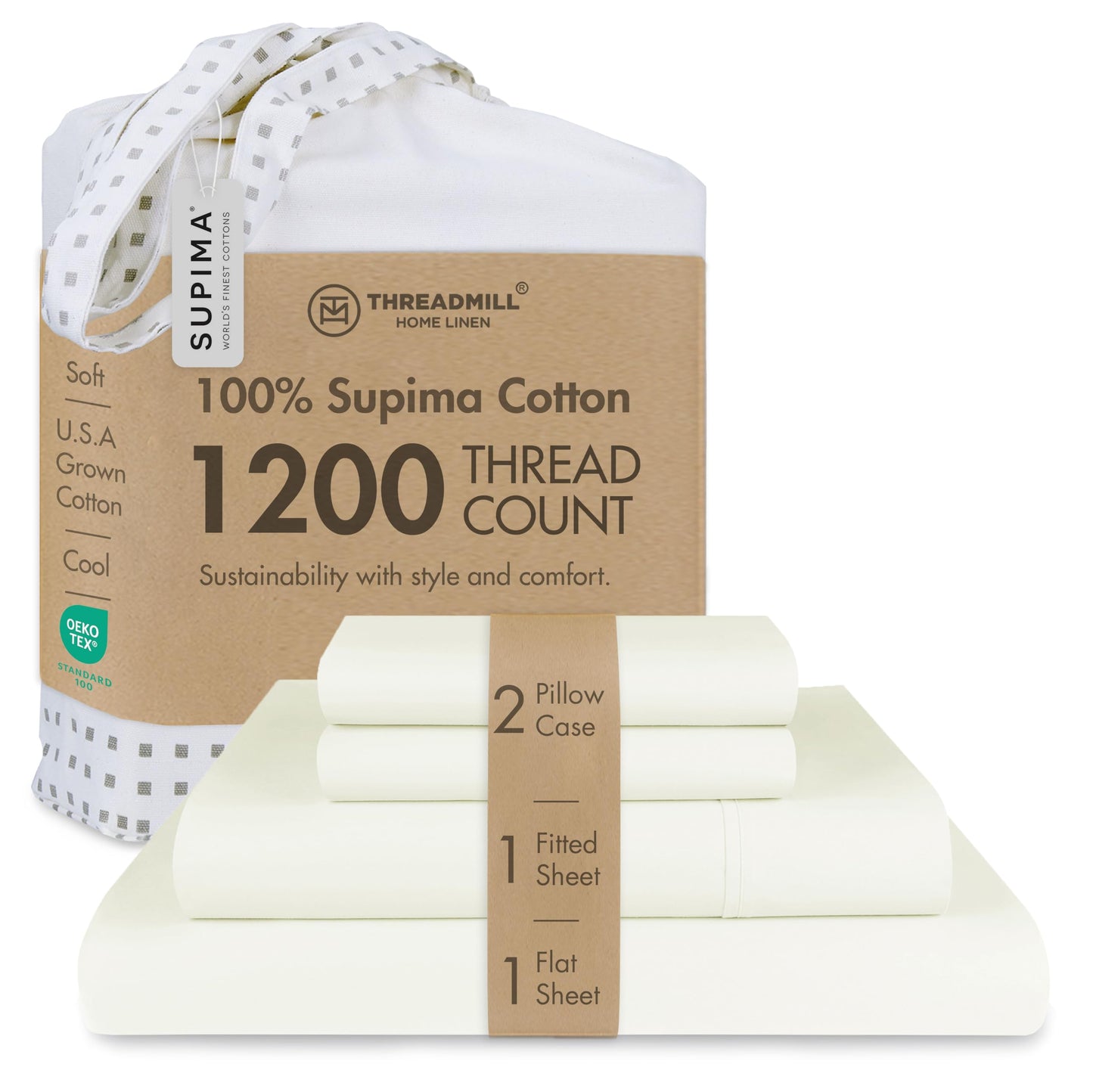 Luxury Supima Cotton Sheet Set