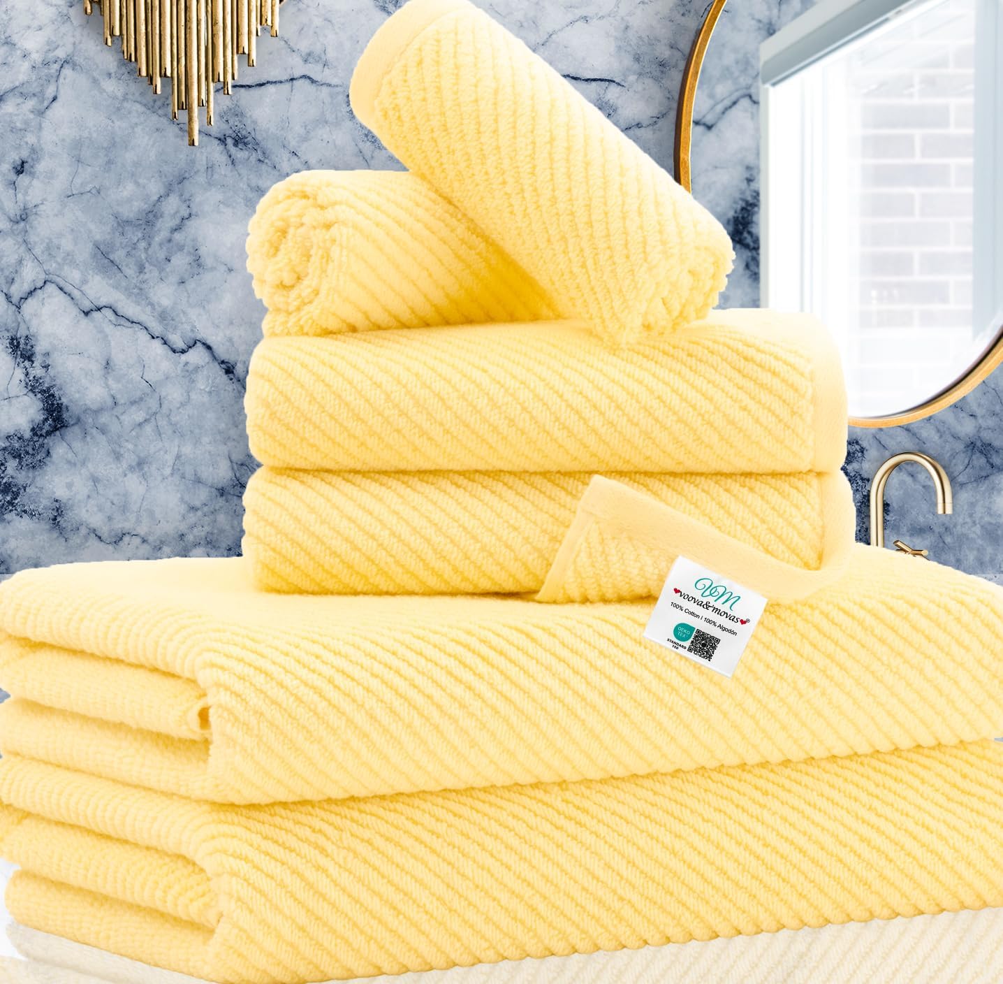100% Cotton Soft Quick Dry Towel Gift Set