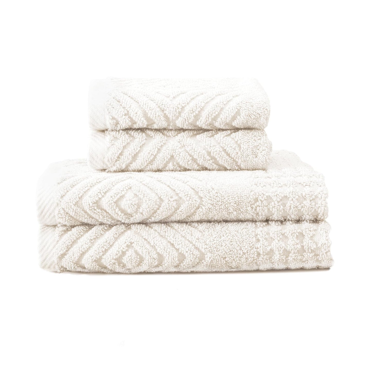 Texere 100% Organic Cotton Jacquard Towel Sets