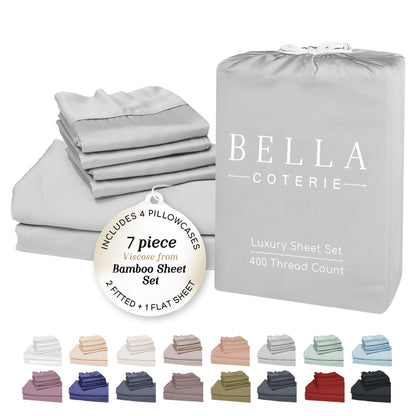 Bella Coterie Luxury Bamboo Viscose Sheet Set