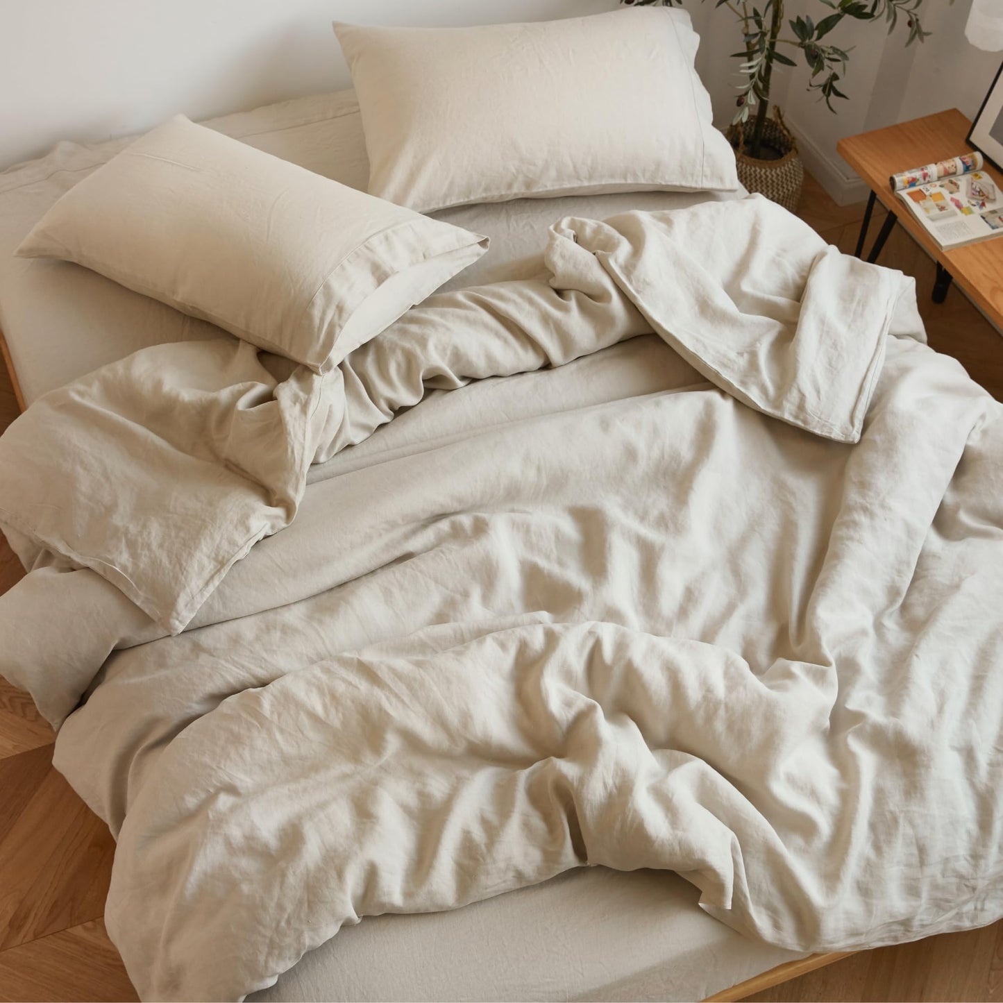 Organic French Linen Sheet Set