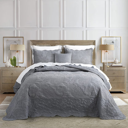 Paisley Pattern Bedspread Coverlet Set
