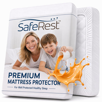 SafeRest Waterproof Mattress Protector