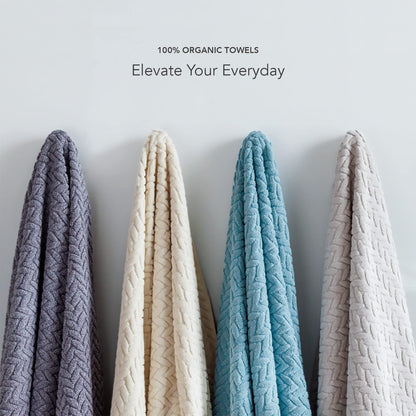 Texere 100% Organic Cotton Jacquard Towel Sets