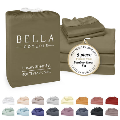 Bella Coterie Luxury Bamboo Viscose Sheet Set
