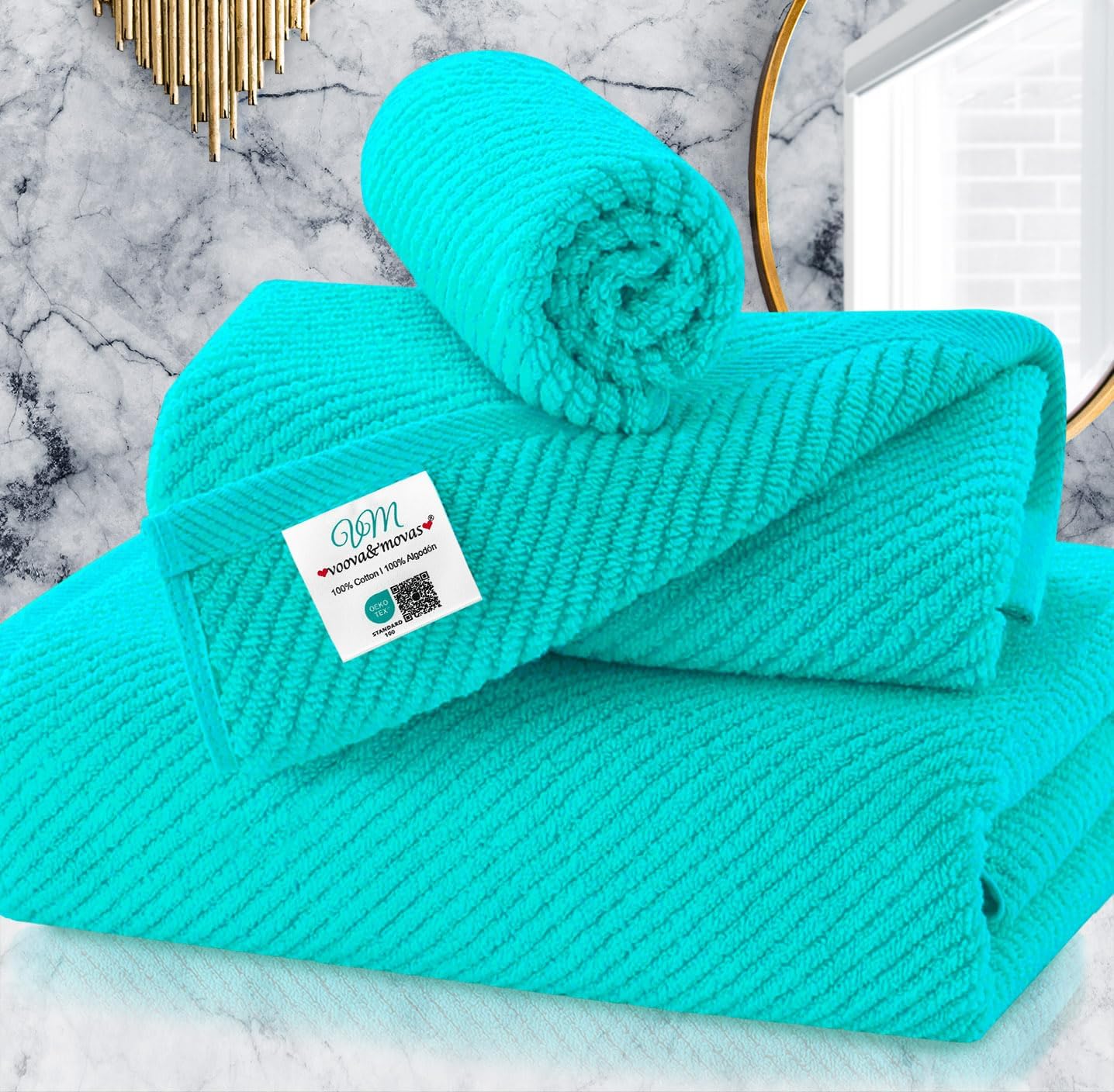 100% Cotton Soft Quick Dry Towel Gift Set