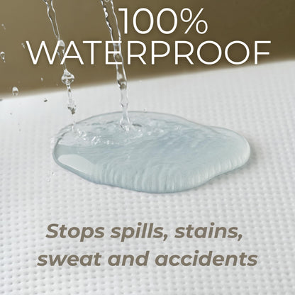 Cooling Waterproof Tencel Mattress Protector